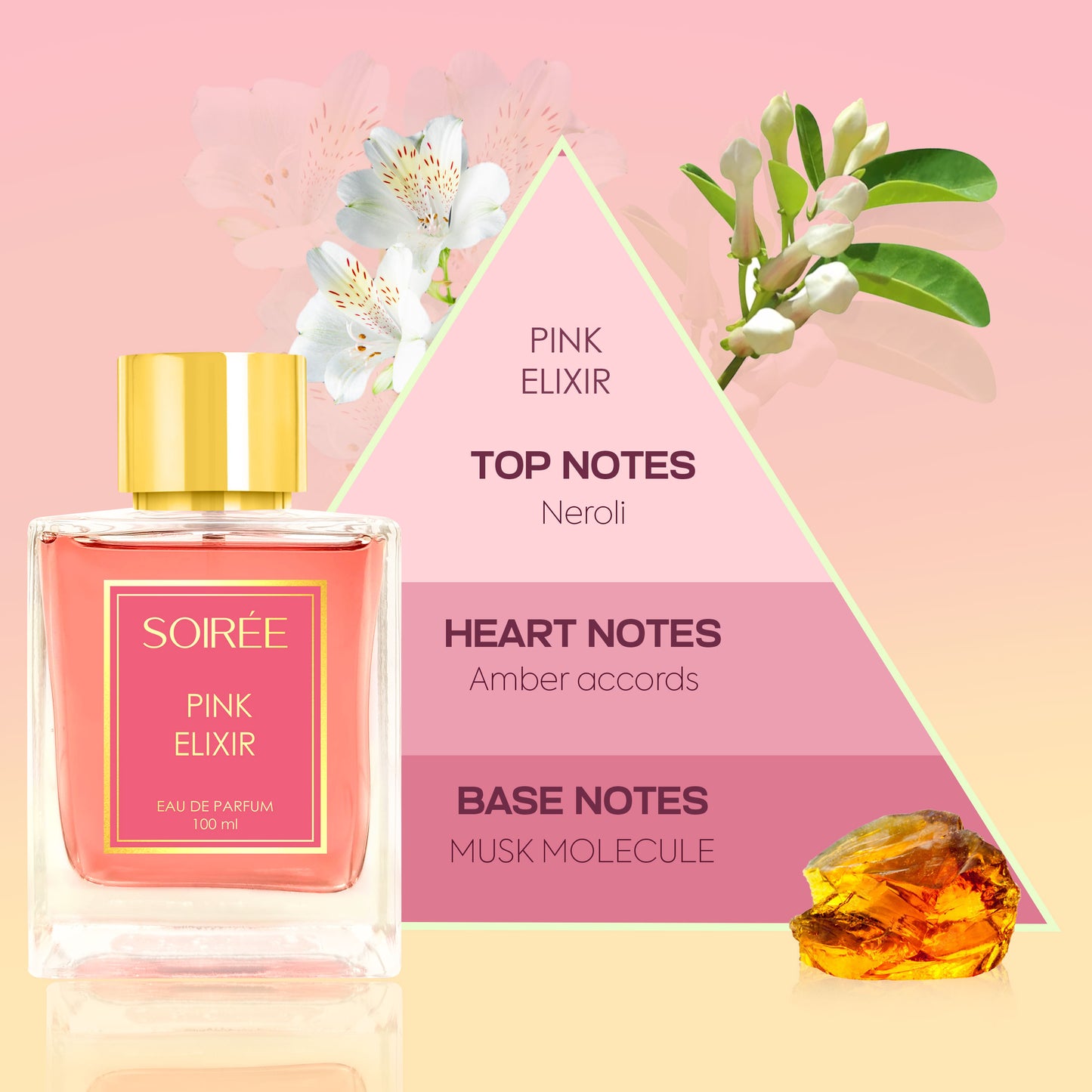 Soirée Pink Elixir 100ml Edp Parfum