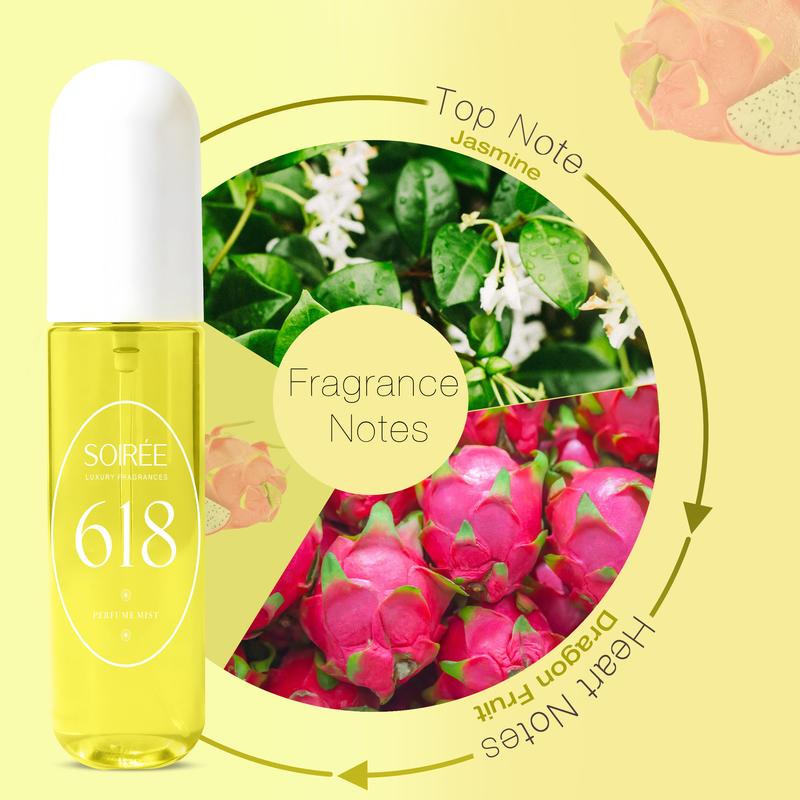 Soirée Mist X2 Bundle of 5pcs x 50ml Luxe Mist Discovery Gift Set