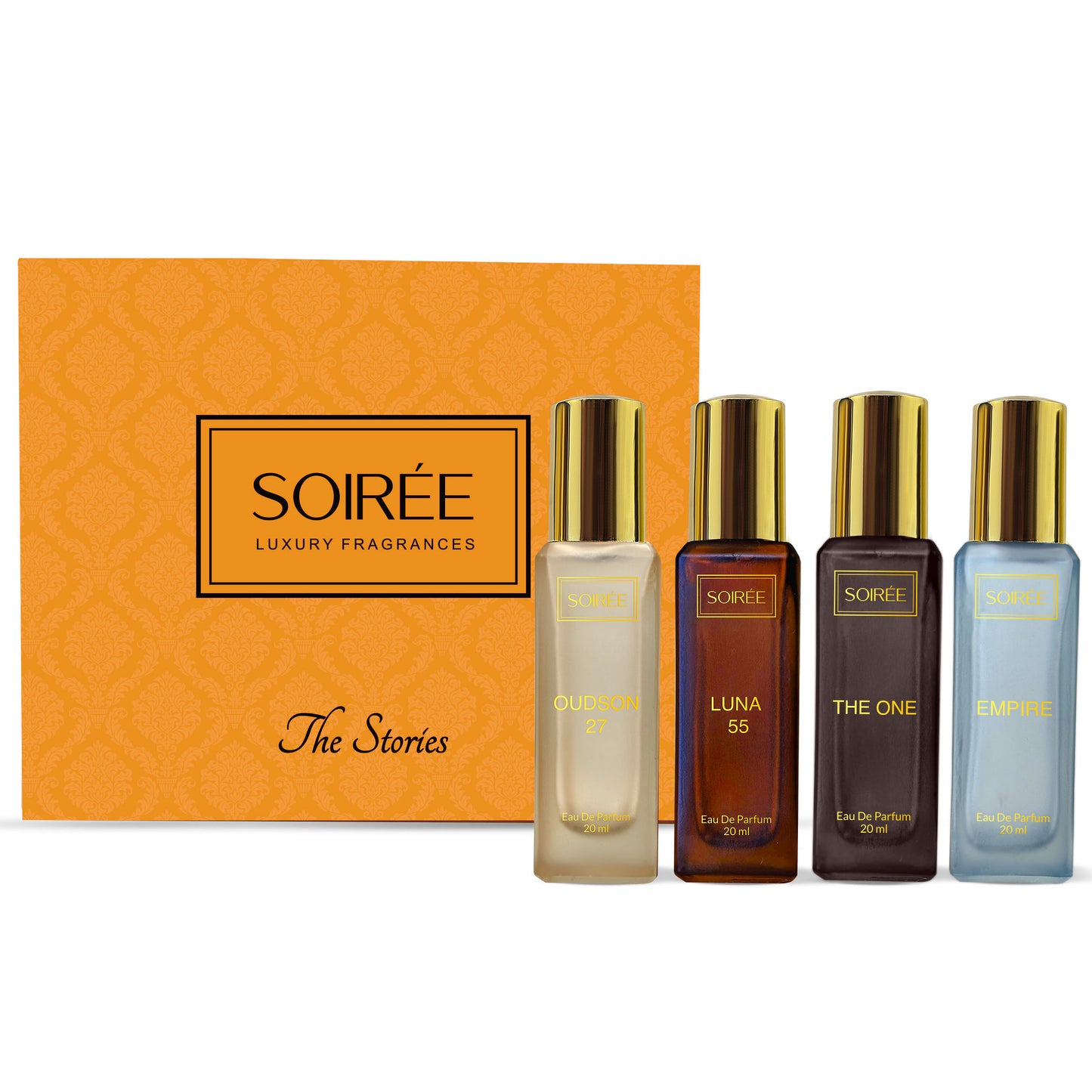 Soirée The Stories Fragrance Gift Set Bundle