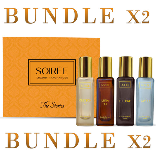 Soirée The Stories Fragrance Gift Set Bundle